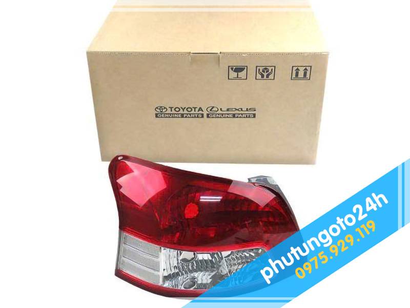 Mẫu đèn hậu ô tô Vios đời 2007, 2008, 2009, 2010