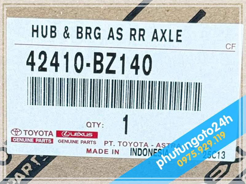 Chuyên phân phối bạc đạn bánh sau xe Avanza chính hãng Toyota Indonesia