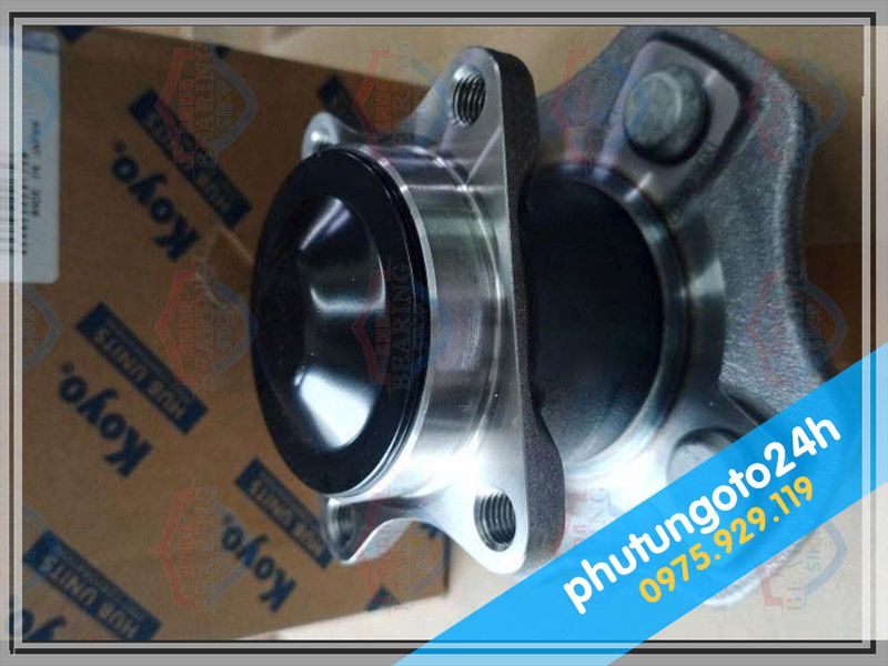 Mẫu cụm bạc đạn bánh sau ô tô Vios 1.5 đời cũ từ 2003, 2004, 2005, 2006, 2007