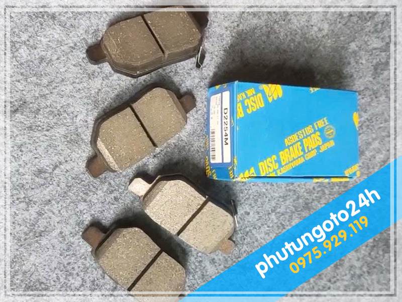 Mẫu bố thắng sau Vios hàng thương hiệu MK Kashiyama Nhật Bản giá tốt