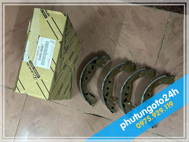 Mẫu bố thắng sau ô tô Vios loại bố càng