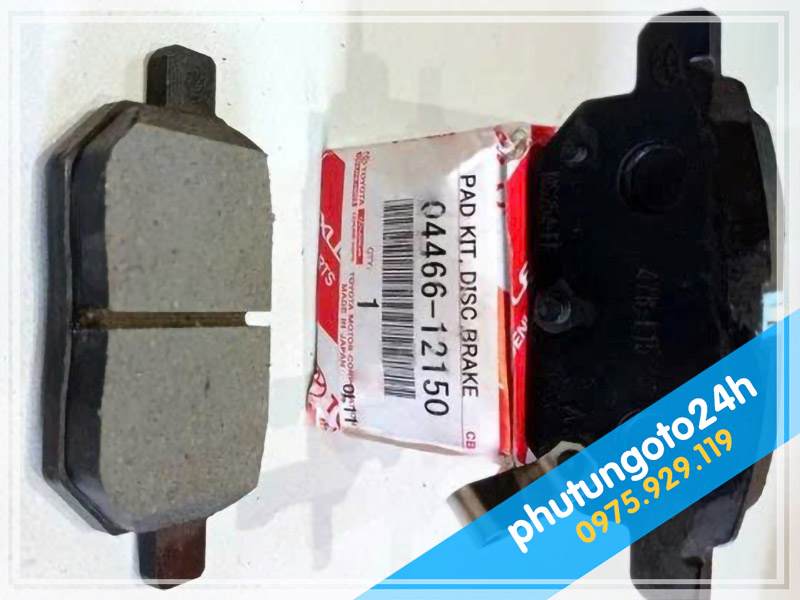 Cung cấp bố thắng sau xe Vios chính hãng Toyota Nhật Bản