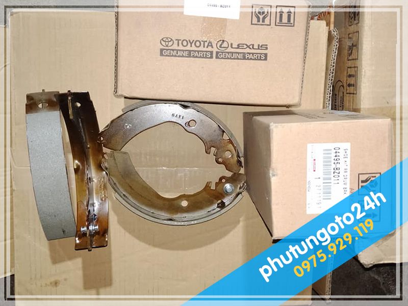 Mẫu bố thắng sau Toyota Avanza 1.3 và 1.5 đời 2018, 2019, 2020, 2021