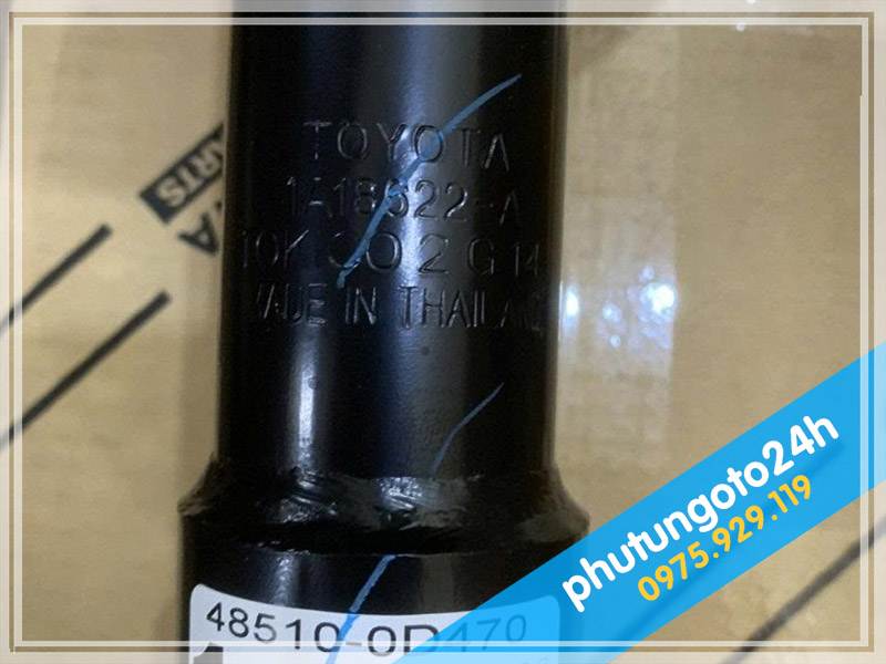 Chuyên phân phối giảm xóc trước xe Vios 1.5 chuẩn zin siêu bền