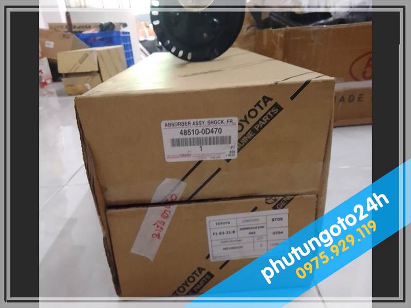 Cung cấp phuộc trước xe Vios 1.5 chính hãng Toyota Thailand