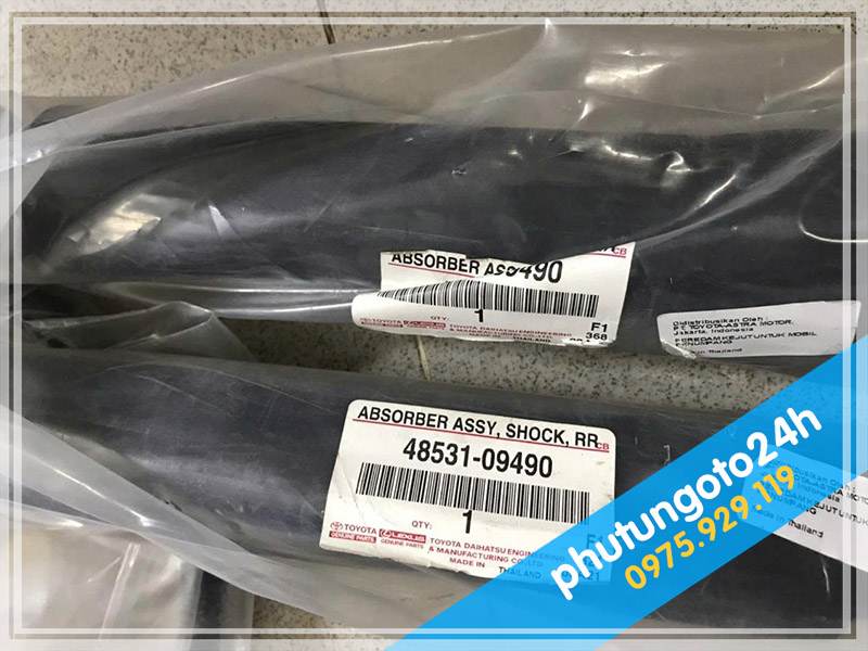 Cung cấp phuộc sau xe Hilux chính hãng Toyota Thailand