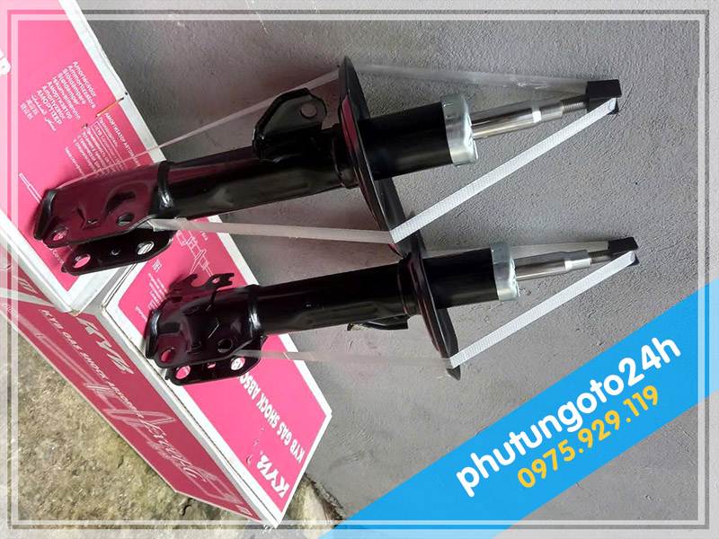 Mẫu phuộc trước Yaris thương hiệu KYB Nhật Bản