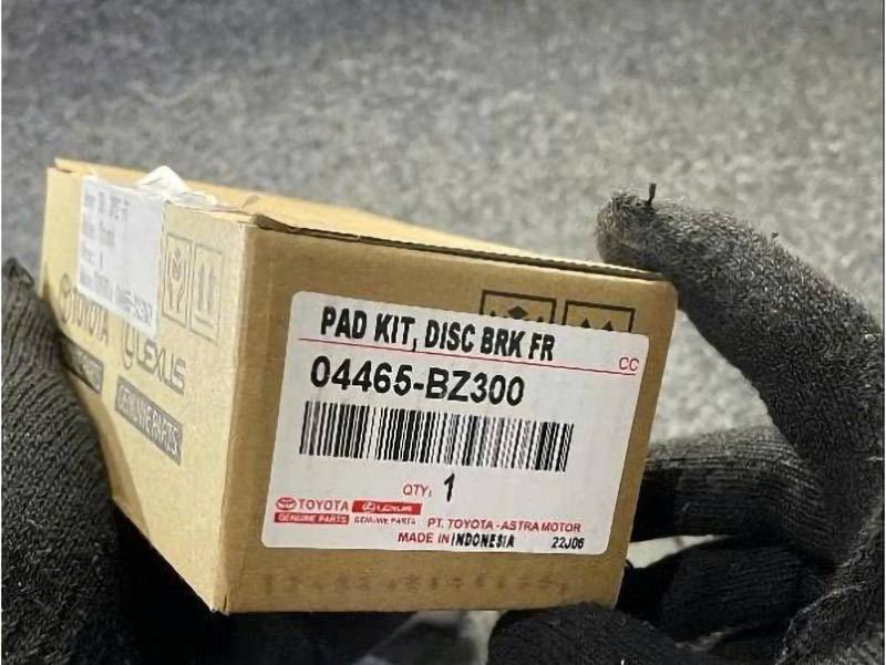 Mẫu má phanh trước Avanza hàng giả mạo