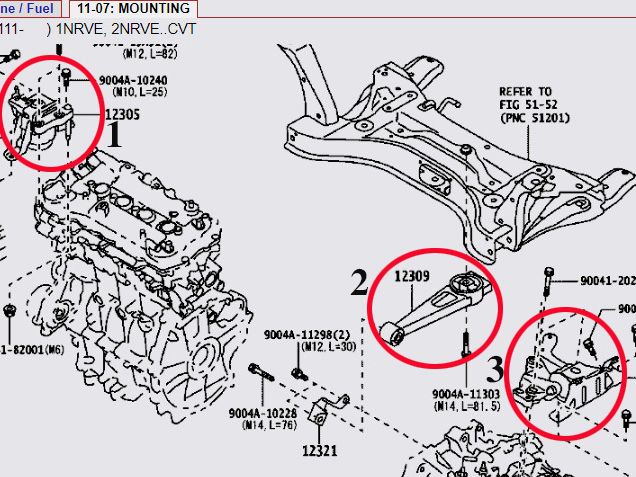 sơ đồ chân máy Toyota Veloz